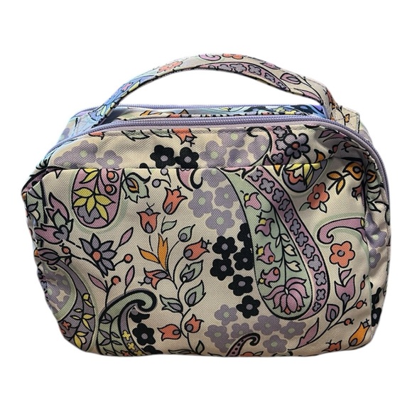 Vera Bradley Lighten up Large Blush and Brush Case - Picture 2 of 6